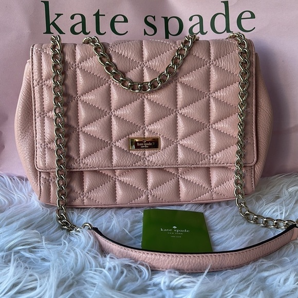 NWT Kate Spade Pink Leather Multi-Way/crossbody bag - Picture 2 of 7